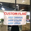 Custom Polyester Fabric Flags